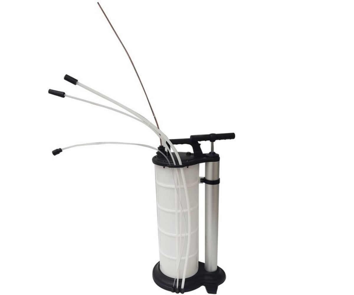 Pompa pentru inlocuit lichid frana si extractor de ulei 9l Resser 07-8026 Pompa pentru inlocuit lichid frana si extractor de ulei 9l Resser 07-8026