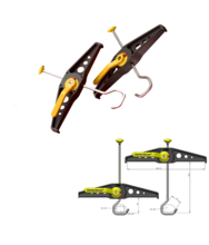 Set fixare scara pentru masina SafeClamp RAS21P Set fixare scara pentru masina SafeClamp RAS21P