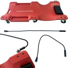 Pat mobil profesional pentru service auto cu lanterna reglabila RF-TRH6802-1 Pat mobil profesional pentru service auto cu lanterna reglabila RF-TRH6802-1