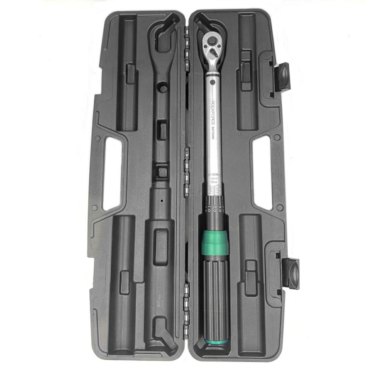 Cheie dinamometrica profesionala 3/8" 20 - 120 Nm Rock Force RF-6473390 Cheie dinamometrica profesionala 3/8" 20 - 120 Nm Rock Force RF-6473390