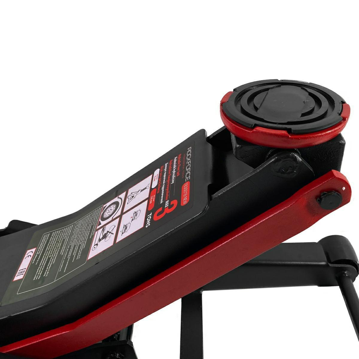 Cric crocodil hidraulic profesional 3 tone cu talie joasa Rock Force RF-T830018BLK Cric crocodil hidraulic profesional 3 tone cu talie joasa Rock Force RF-T830018BLK