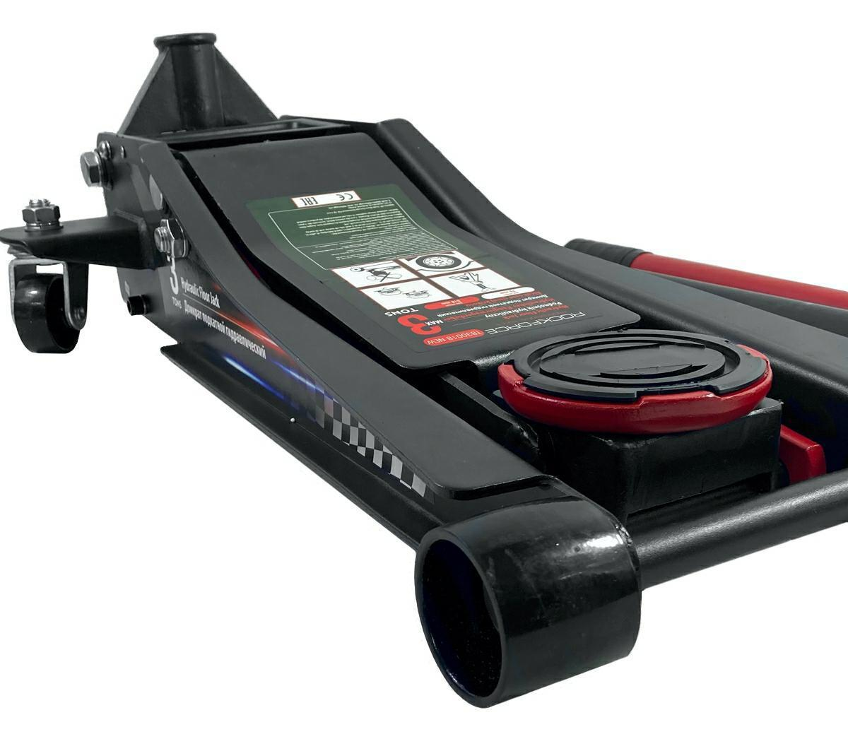 Cric crocodil hidraulic profesional 3 tone cu talie joasa Rock Force RF-T830018BLK Cric crocodil hidraulic profesional 3 tone cu talie joasa Rock Force RF-T830018BLK