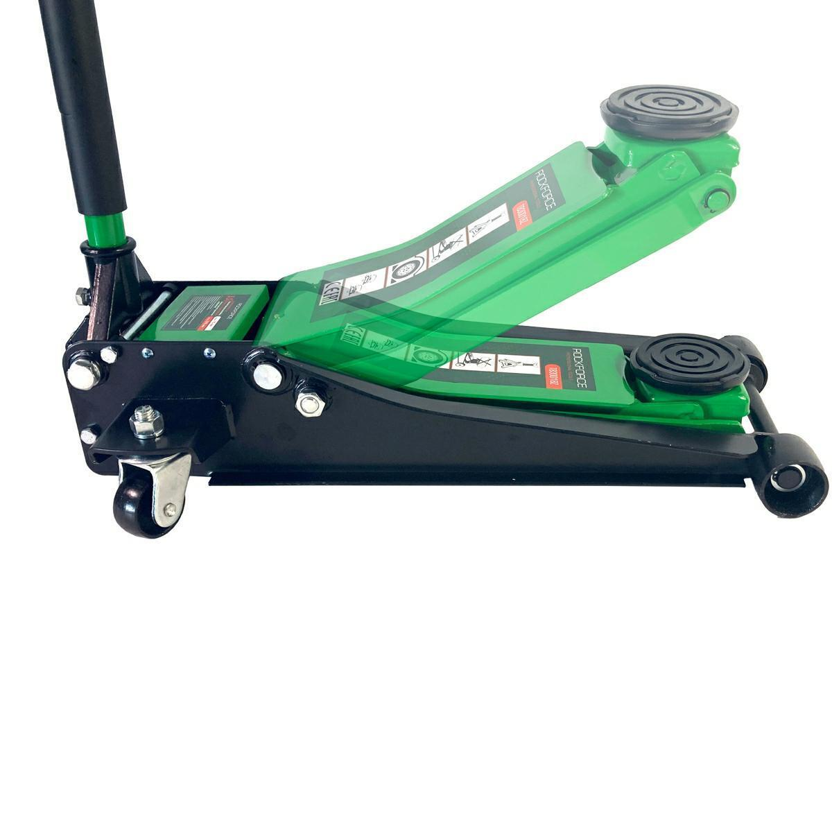 Cric crocodil hidraulic profesional 3.5 tone cu talie joasa Rock Force RF-T830018Z Cric crocodil hidraulic profesional 3.5 tone cu talie joasa Rock Force RF-T830018Z