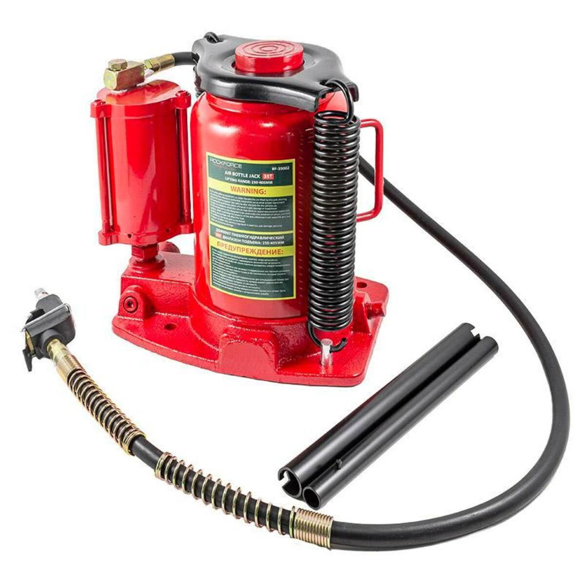 Cric tip butelie dual hidraulic - pneumatic 35 tone Rock Force RF-35002 