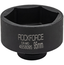 Tubulara scurta de impact 1" - 95mm in 6 colturi Rock Force RF-4858095 Tubulara scurta de impact 1" - 95mm in 6 colturi Rock Force RF-4858095