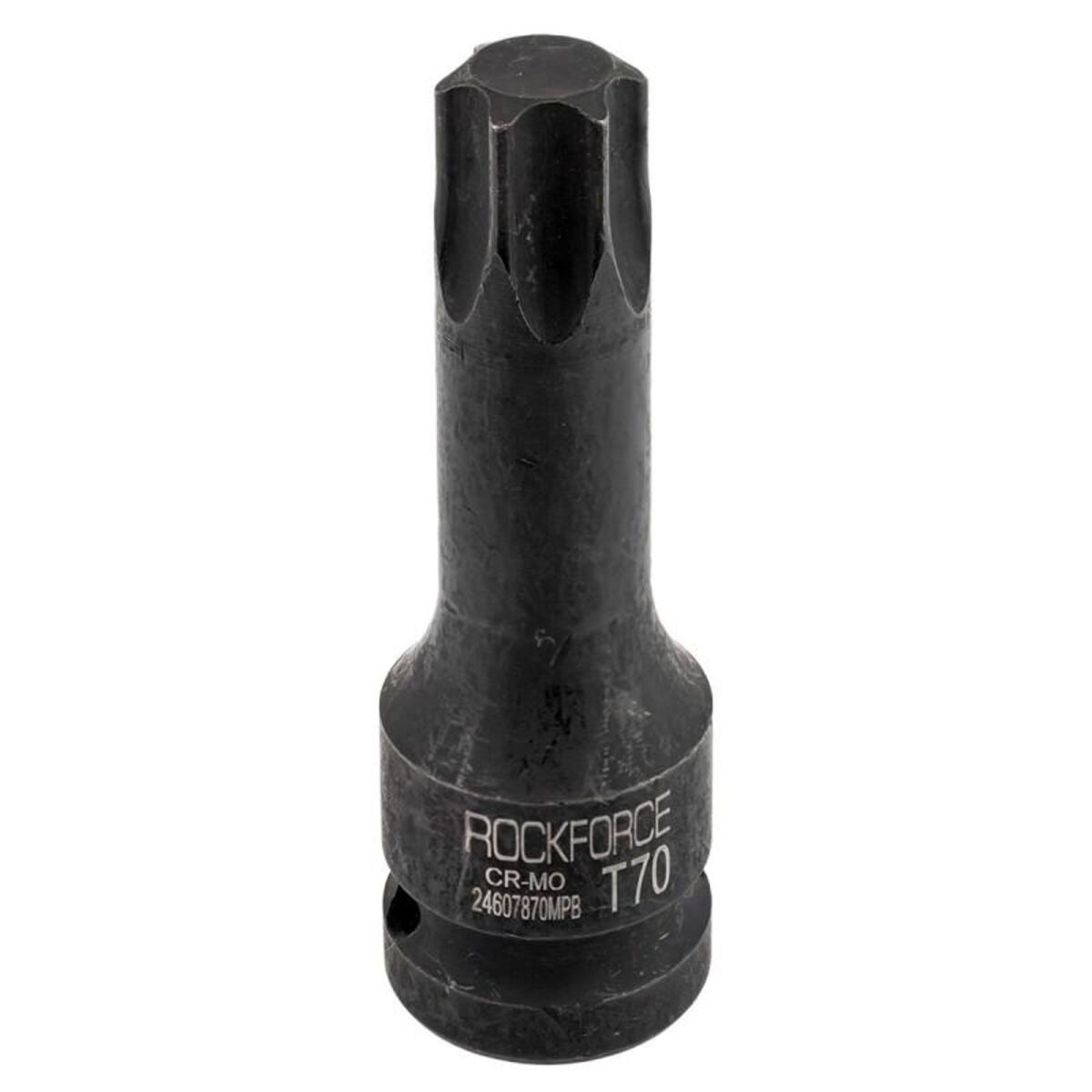 Bit Torx de impact T70 - 1/2" Rock Force RF-24607870MPB Bit Torx de impact T70 - 1/2" Rock Force RF-24607870MPB