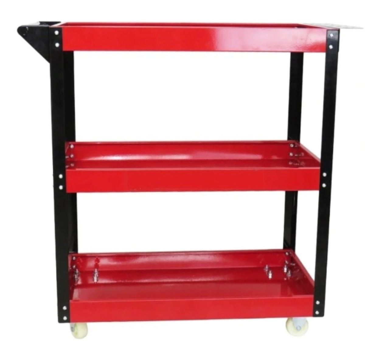 Carucior pentru scule cu 3 rafturi suprapuse 660x360x55mm SILVER S11630 Carucior pentru scule cu 3 rafturi suprapuse 660x360x55mm SILVER S11630