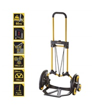 Carucior cu liza pentru transport cu manevrabilitate pe scari 30/60 Kg Stanley SXWTD-FT581 Carucior cu liza pentru transport cu manevrabilitate pe scari 30/60 Kg Stanley SXWTD-FT581