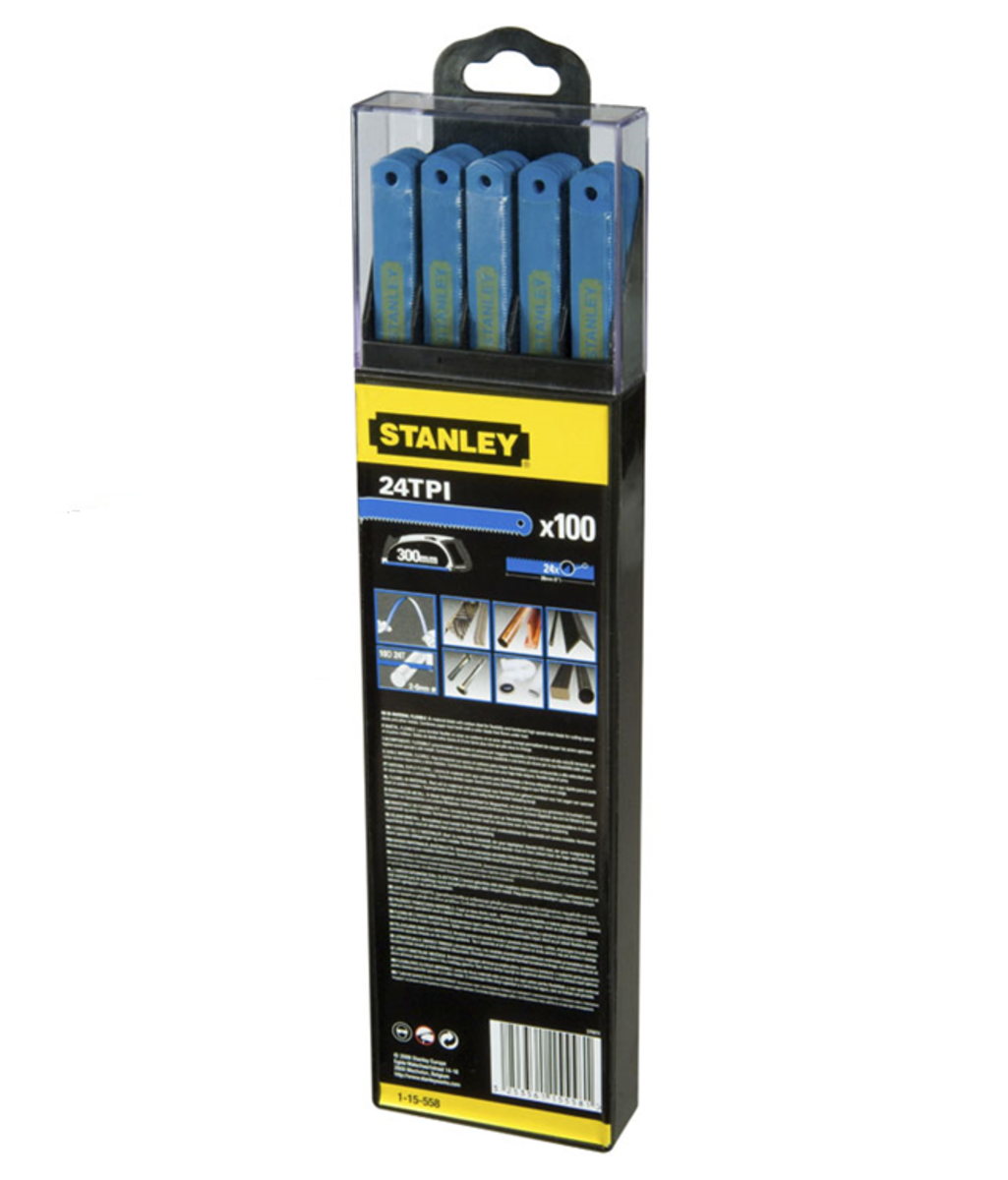 Set de 5 lame bi-material 24 TPI 2-15-558 Stanley