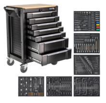 Dulap de scule profesional cu 7 sertare echipat cu 267 piese UltimatePro C7/TS1 STIX 08-03-75227 Dulap de scule profesional cu 7 sertare echipat cu 267 piese UltimatePro C7/TS1 STIX 08-03-75227