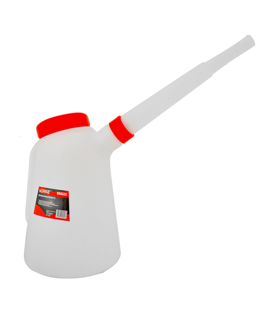Recipient pentru lichide cu racord flexibil + capac 5 litri Verke V86322