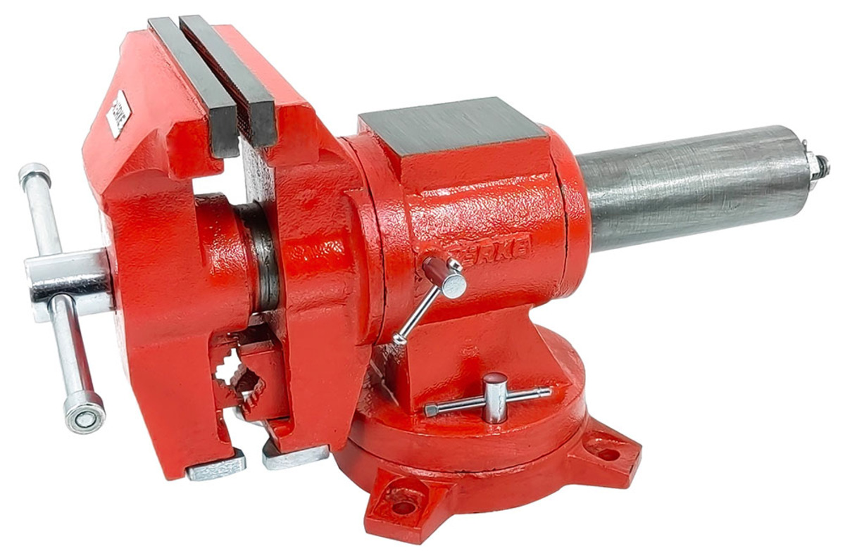 Menghina pentru banc rotativa 360º  cu doua falci 100mm PREMIUM Verke V88015 Menghina pentru banc rotativa 360º  cu doua falci 100mm PREMIUM Verke V88015