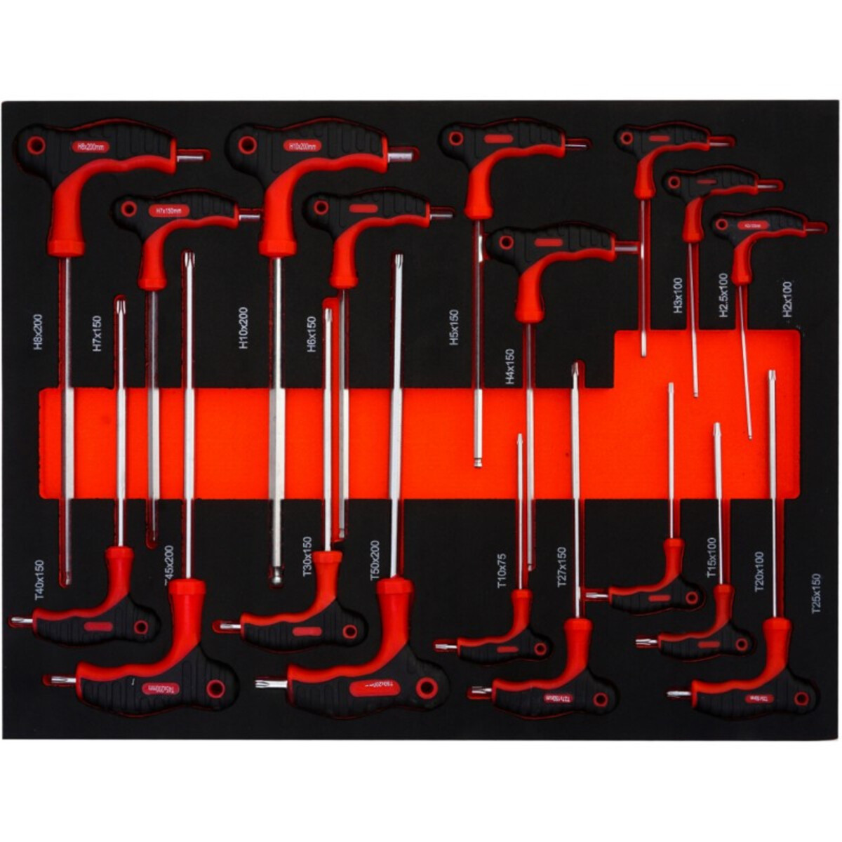 Dulap de scule cu 7 sertare + dulap depozitare echipat cu 250 piese Verke Poland V33107