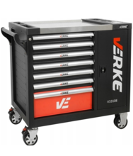 Dulap de scule cu 7 sertare echipat cu banc metalic 298 piese Verke V33108 Dulap de scule cu 7 sertare echipat cu banc metalic 298 piese Verke V33108