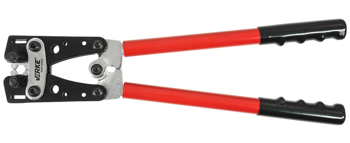 Cleste pentru sertizat cabluri HEX 6-50mm 400mm Verke V86267