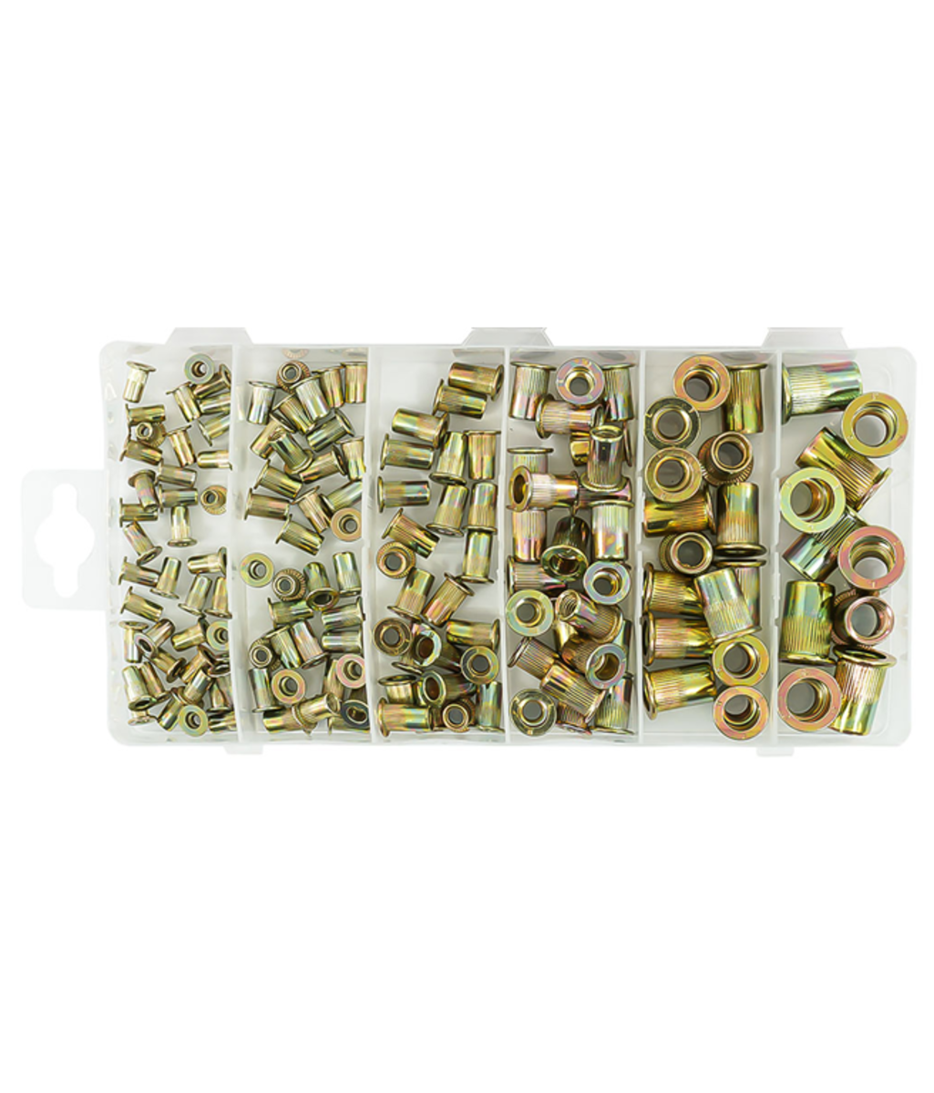 Set piulite nituibile 150 buc M3-M10 Verke V06702