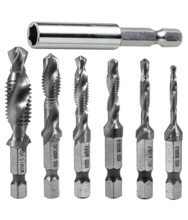 Set burghiu+tarod HSS 6 piese Verke V86231 Set burghiu+tarod HSS 6 piese Verke V86231