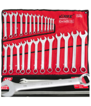 Set chei combinate fixe-inelare 6 - 32mm 25 piese Verke V35330 Set chei combinate fixe-inelare 6 - 32mm 25 piese Verke V35330