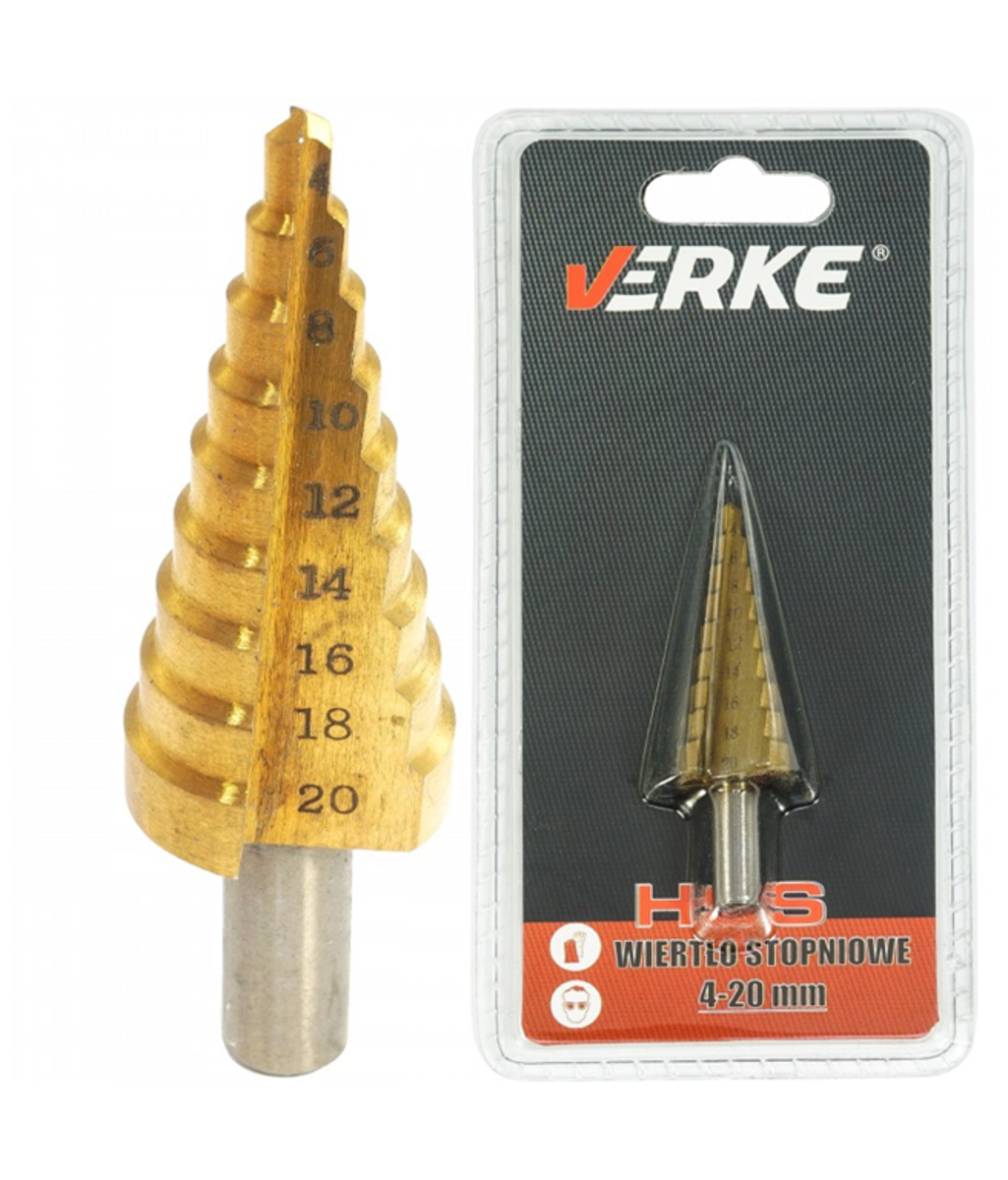 Burghiu special in trepte 4 - 20mm / 9 trepte Verke V05056