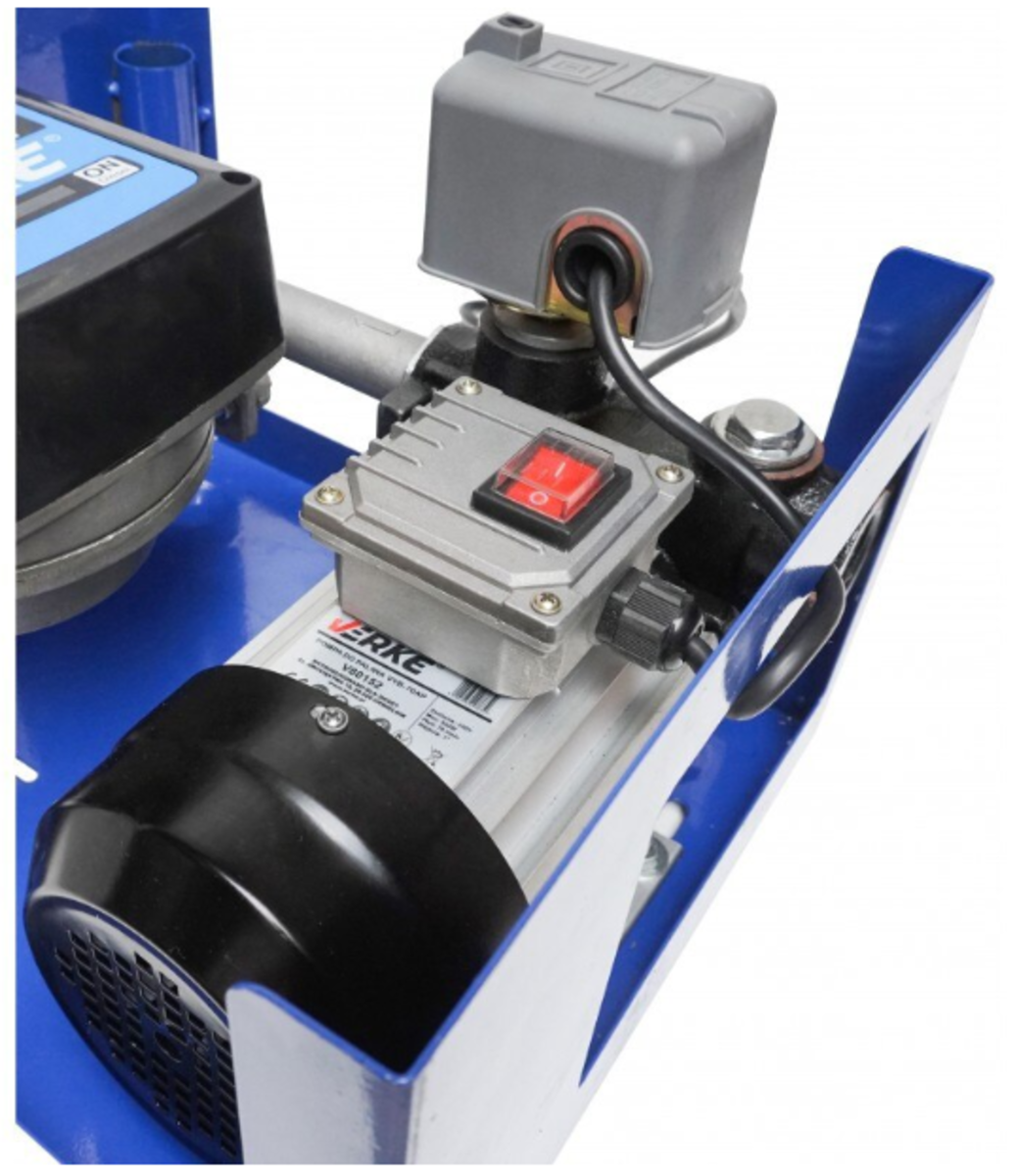 Kit complet Pompa transfer combustibil 220V - 70 litri / min - 550W cu sistem Auto-Stop Verke V80152 Kit complet Pompa transfer combustibil 220V - 70 litri / min - 550W cu sistem Auto-Stop Verke V80152
