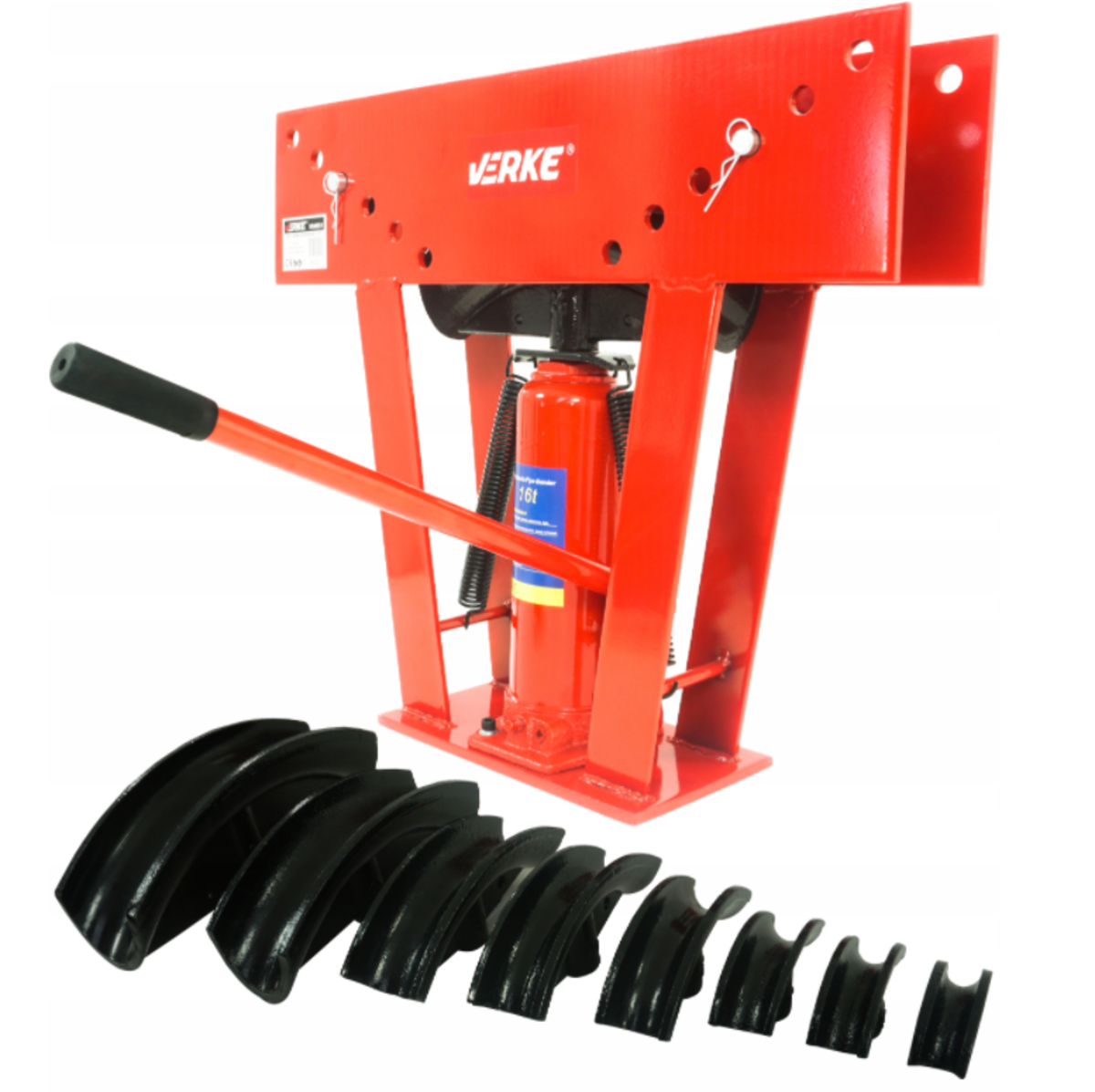 Presa hidraulica de indoit teava 16 tone Verke V84851 Presa hidraulica de indoit teava 16 tone Verke V84851