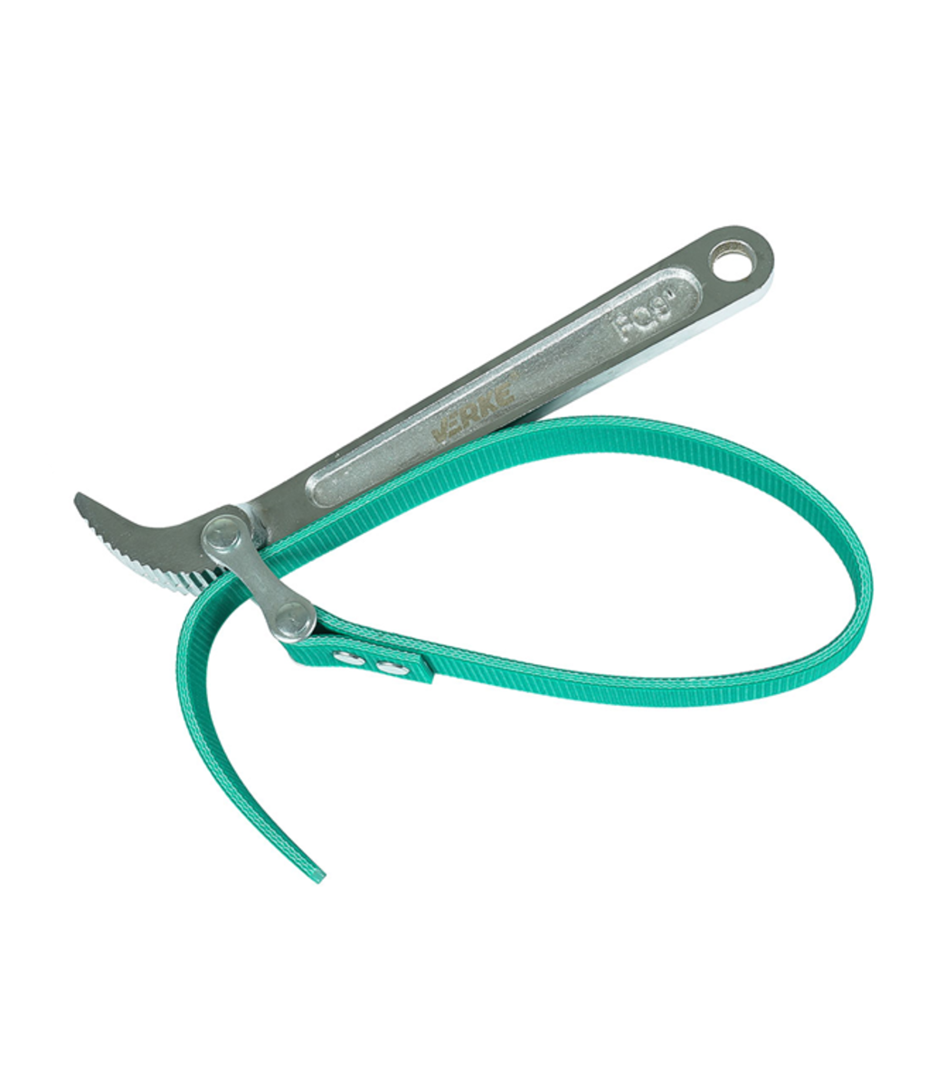Cheie cu banda din material pentru filtre de ulei Ø 60-140mm Verke V86218 Cheie cu banda din material pentru filtre de ulei Ø 60-140mm Verke V86218