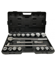 Trusa chei tubulare 3/4" in 6 colturi 19-50mm 21piese Verke V39075 Trusa chei tubulare 3/4" in 6 colturi 19-50mm 21piese Verke V39075