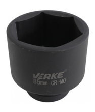 Tubulara scurta de impact 1" - 85mm in 6 colturi Verke V39418 Tubulara scurta de impact 1" - 85mm in 6 colturi Verke V39418