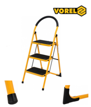 Scara otel/aluminiu 125cm - 3 trepte VOREL 17733 Scara otel/aluminiu 125cm - 3 trepte VOREL 17733