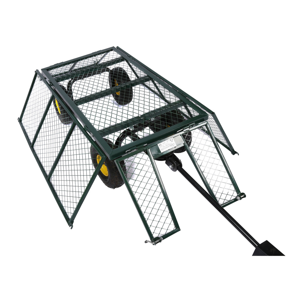 Carucior de transport cu pereti detasabili 550 Kg XXL Wiltec 62416 Carucior de transport cu pereti detasabili 550 Kg XXL Wiltec 62416