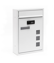 Cutie postala moderna cu cifru White 60033 Cutie postala moderna cu cifru White 60033