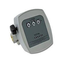 Debitmetru mecanic pentru transfer combustibil cu afisaj de 3 cifre Wiltec 50755 Debitmetru mecanic pentru transfer combustibil cu afisaj de 3 cifre Wiltec 50755