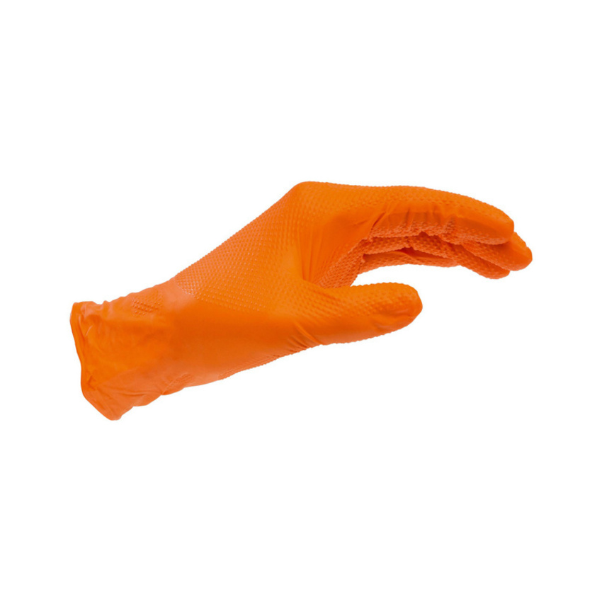 Manusi de protectie din nitril portocalii marimea L - 50buc Wurth 00899 470 122