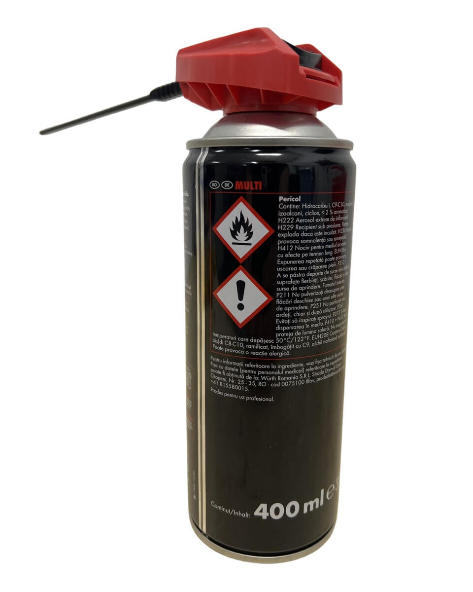Spray multifunctional 5 in 1 Cobra 400ml Wurth Spray multifunctional 5 in 1 Cobra 400ml Wurth