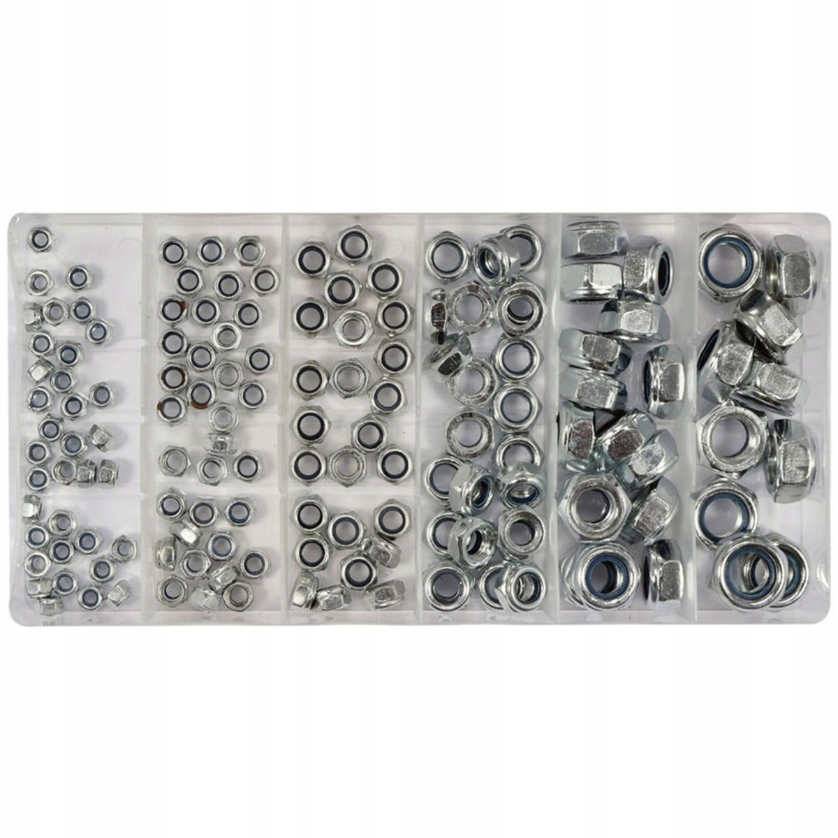 Set piulite din inox 300 bucati YATO YT-06773 Set piulite din inox 300 bucati YATO YT-06773