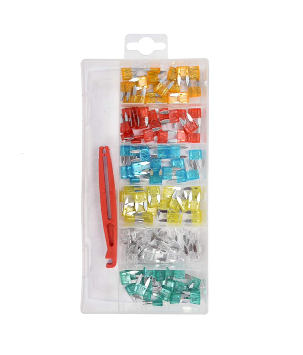 Set sigurante auto / electrice 121 buc MINI Yato YT-83143 Set sigurante auto / electrice 121 buc MINI Yato YT-83143