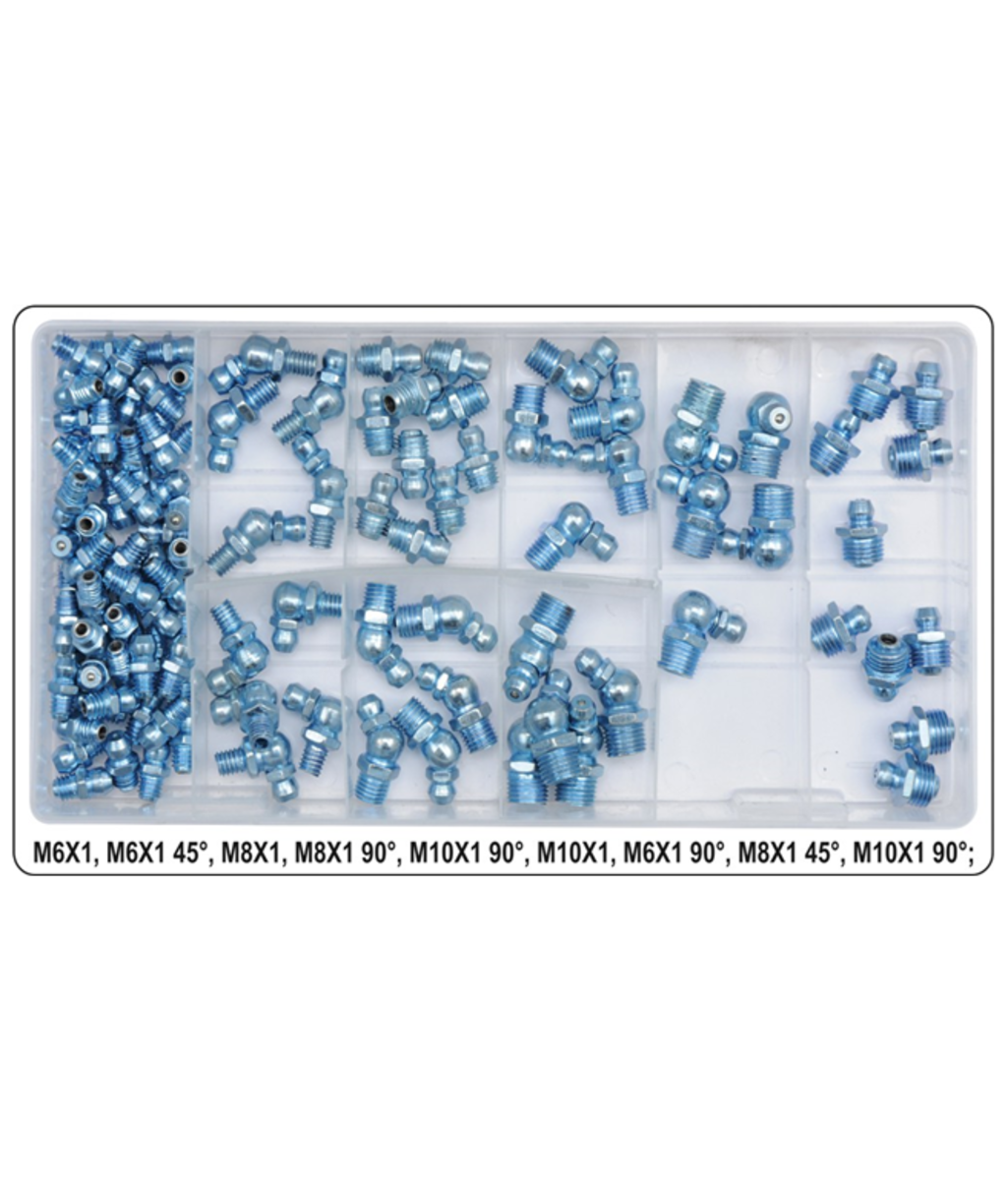 Trusa cu capete metalice pentru gresoare YT-06888 YATO Trusa cu capete metalice pentru gresoare YT-06888 YATO