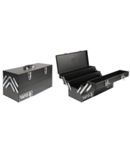 Lada de scule metalica cu 5 compartimente rabatabila 460x200x225mm YATO YT-0885 Lada de scule metalica cu 5 compartimente rabatabila 460x200x225mm YATO YT-0885
