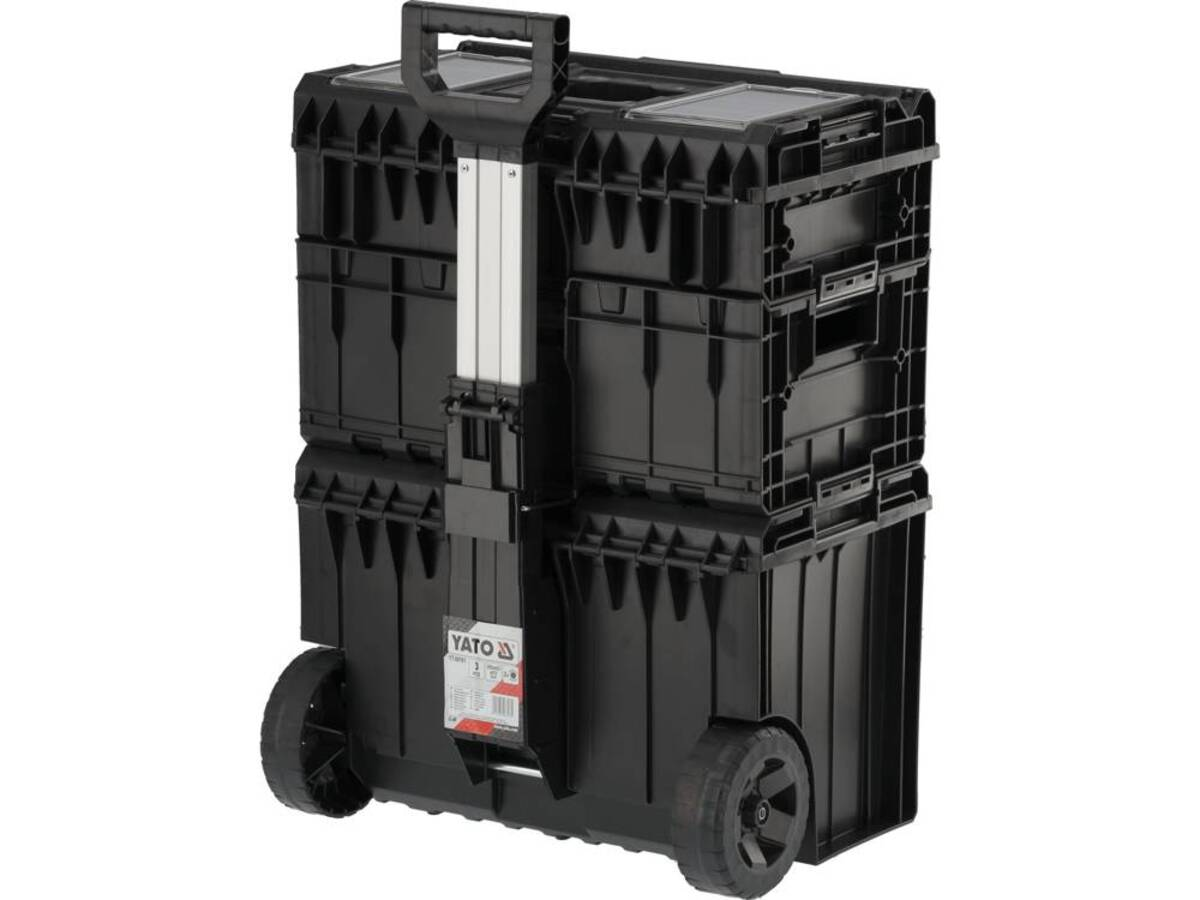 Cutie pentru scule tip troller 585x425x810mm Yato YT-09161 Cutie pentru scule tip troller 585x425x810mm Yato YT-09161
