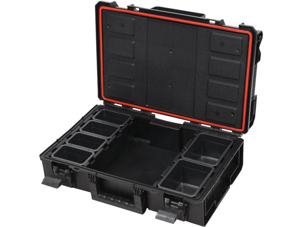 Cutie pentru scule cu organizator interior 585x385x190mm Yato YT-09169 Cutie pentru scule cu organizator interior 585x385x190mm Yato YT-09169