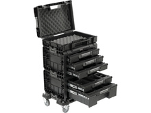 Organizator/Lada mobila pentru scule cu sistem modular S12 507x326x745mm Yato YT-09191 Organizator/Lada mobila pentru scule cu sistem modular S12 507x326x745mm Yato YT-09191