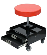 Scaun mobil telescopic cu sertare culisante pentru atelier Yato YT-08795  Scaun mobil telescopic cu sertare culisante pentru atelier Yato YT-08795
