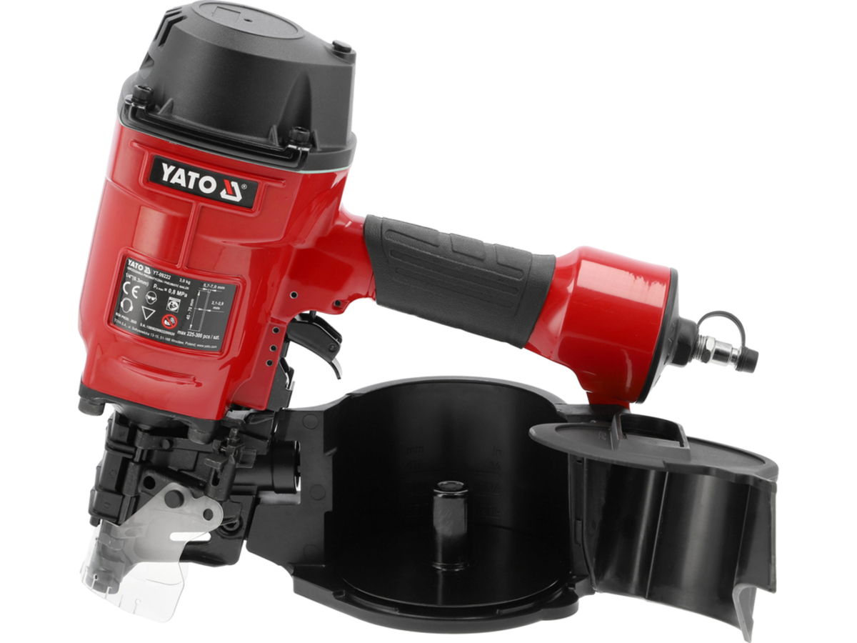 Pistol pneumatic pentru batut cuie 45-75mm YATO YT-09222 Pistol pneumatic pentru batut cuie 45-75mm YATO YT-09222