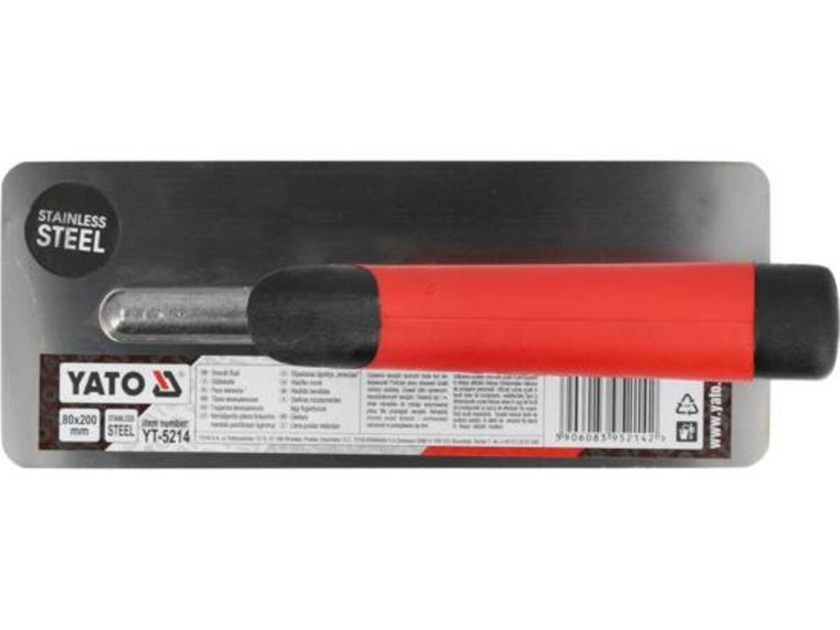 Gletiera venetiana inox 80x200mm YATO YT-5214 Gletiera venetiana inox 80x200mm YATO YT-5214