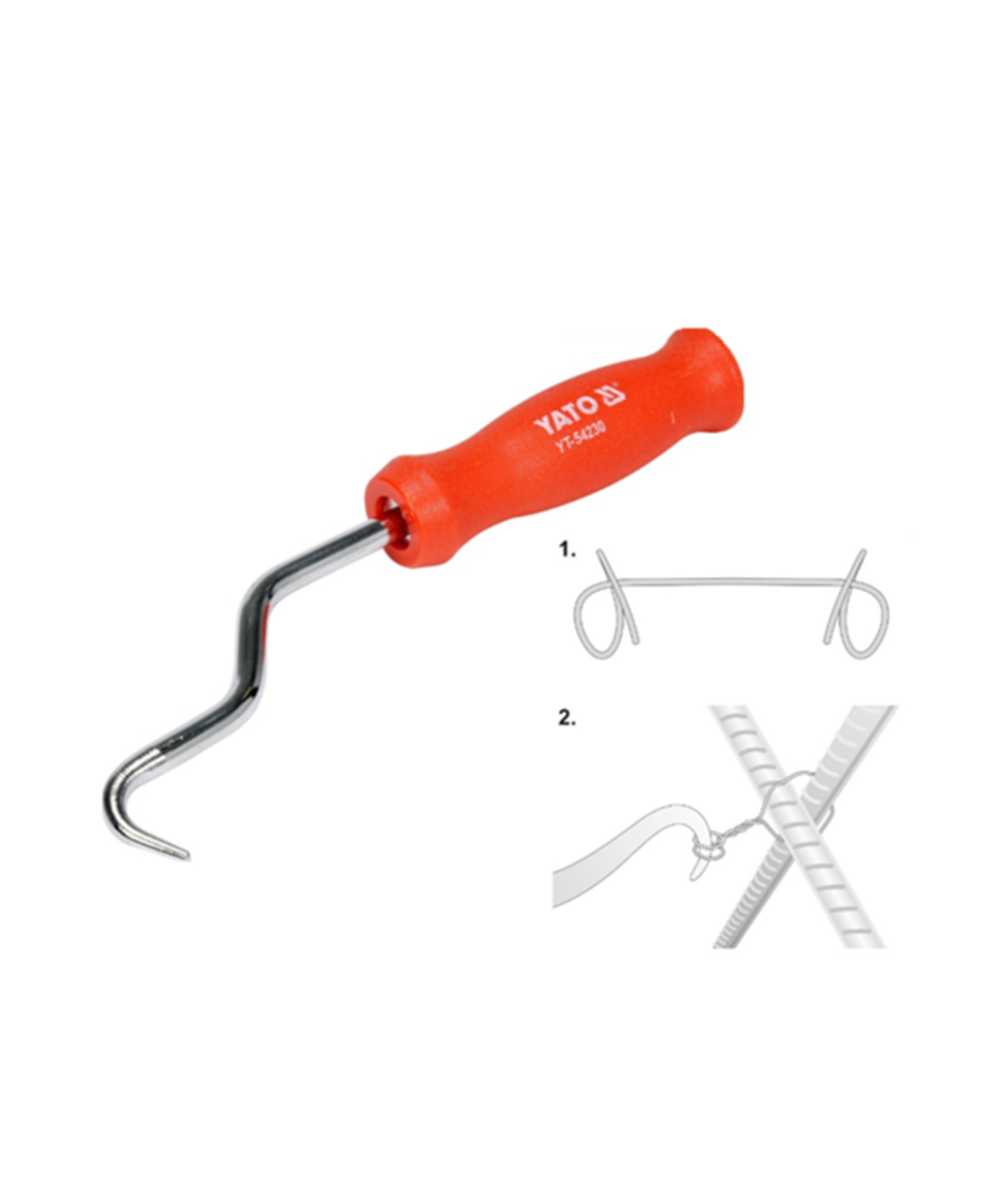 Dispozitiv special pentru legat fier beton 210mm YATO YT-54230