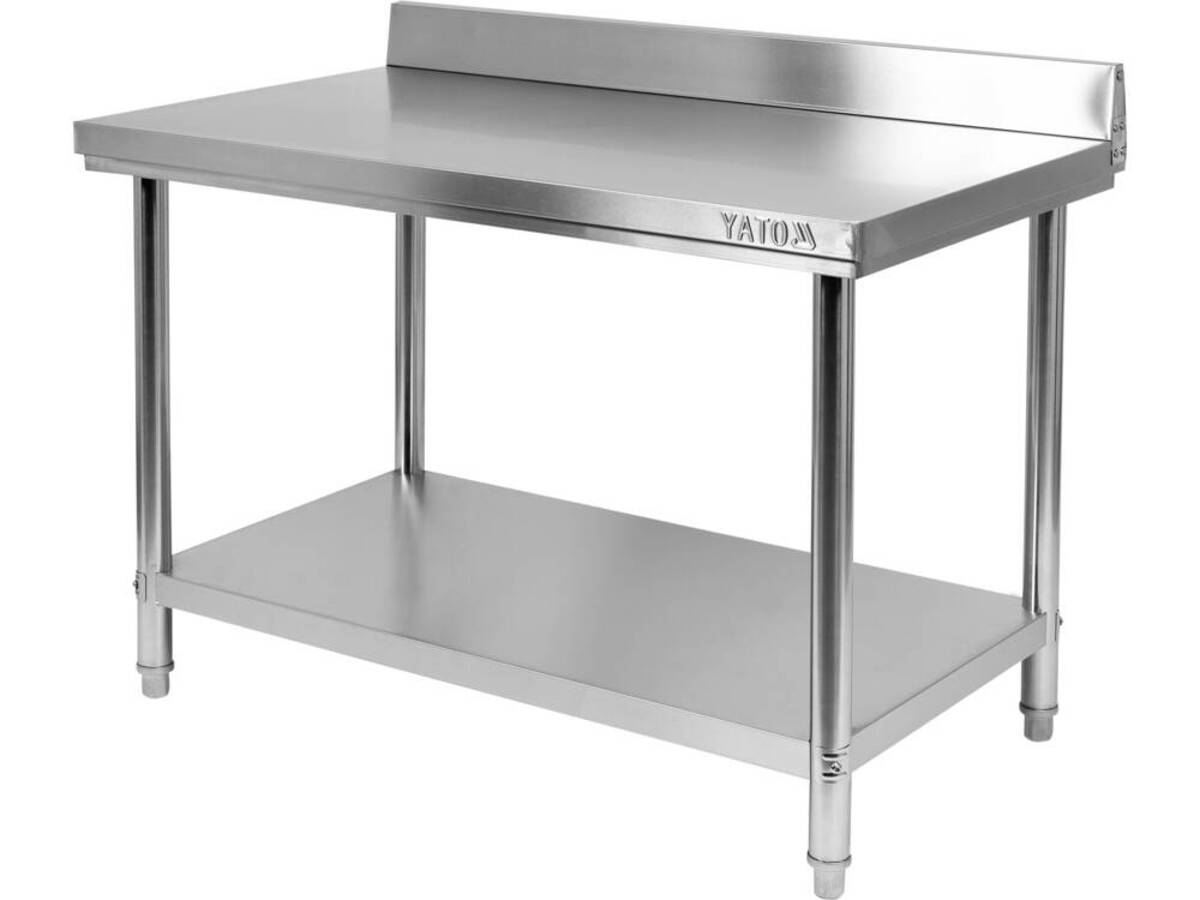 Masa de lucru cu spatiu de depozitare si margine suplimentara 1600×700×850+100mm Yato YG-09035
