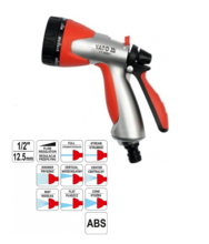 Pistol reglabil pentru stropit cu 8 functii YATO YT-99841 Pistol reglabil pentru stropit cu 8 functii YATO YT-99841