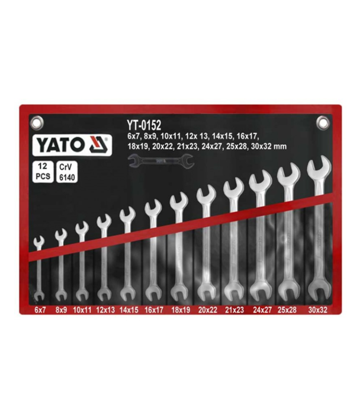 Set chei fixe Spanners 6 - 32mm YT-0152 YATO (12 piese) 