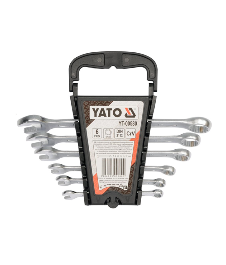 Set chei fixe Spanners 7 - 17mm YT-00580 YATO (6 piese) 