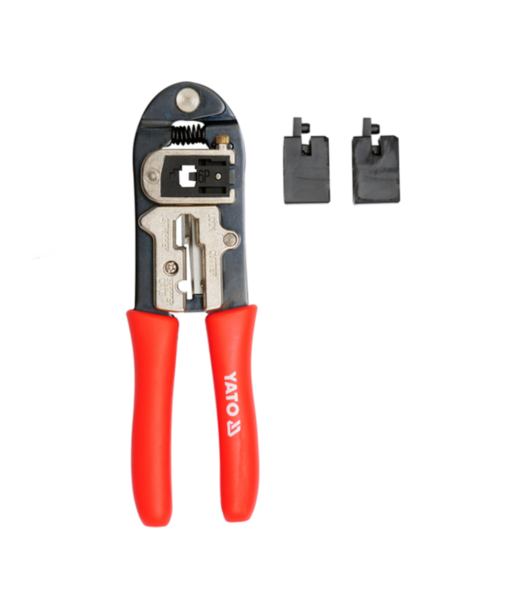 Cleste de sertizat conectori 4P/6P/8P 195mm YATO YT-2244